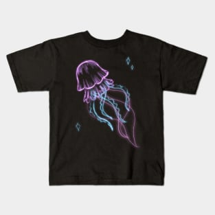 Neon jellyfish Kids T-Shirt